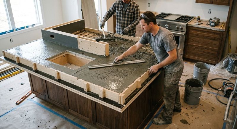 Concrete Countertop Service in Marin County, CA