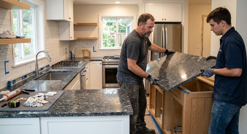 Custom Countertop Installation in Santa Rosa, CA
