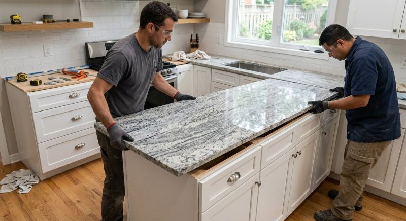 Granite Countertop Installation in Roseville, CA