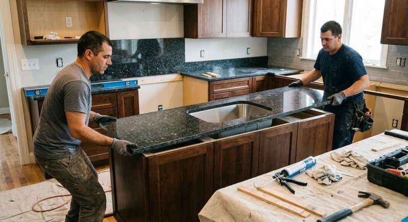 Granite Countertop Installation in Lake County, IL
