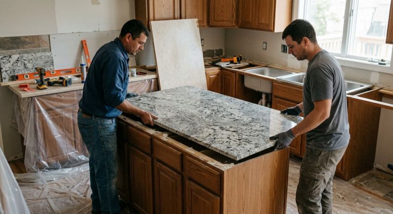 Kitchen Countertop Installation in Roseville, CA