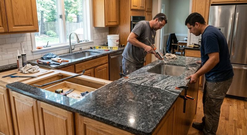 Kitchen Countertop Replacement in Roseville, CA